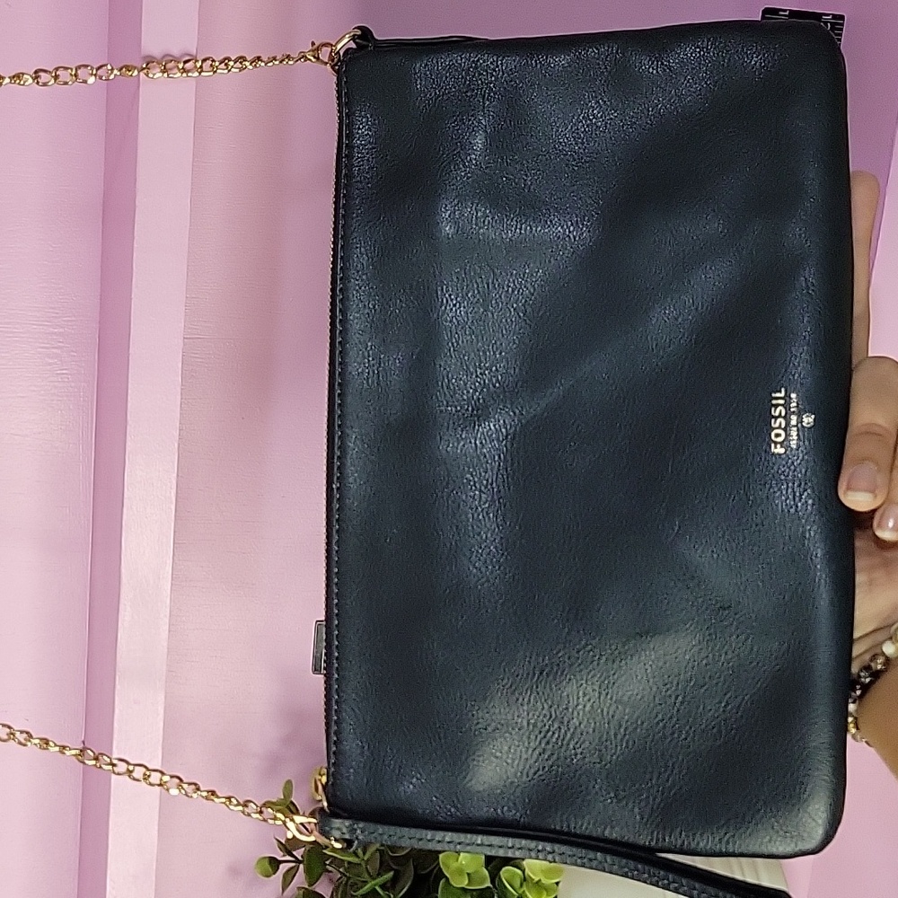 Fossil Sydney Green Leather Crossbody bag 🐢🐢🐢🐢🐢🐢🐢🐢